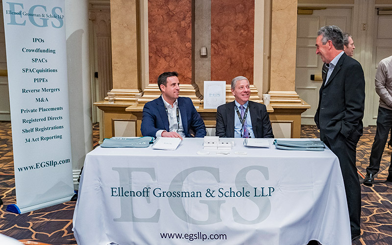 Ellenoff Grossman & Schole sponsor table